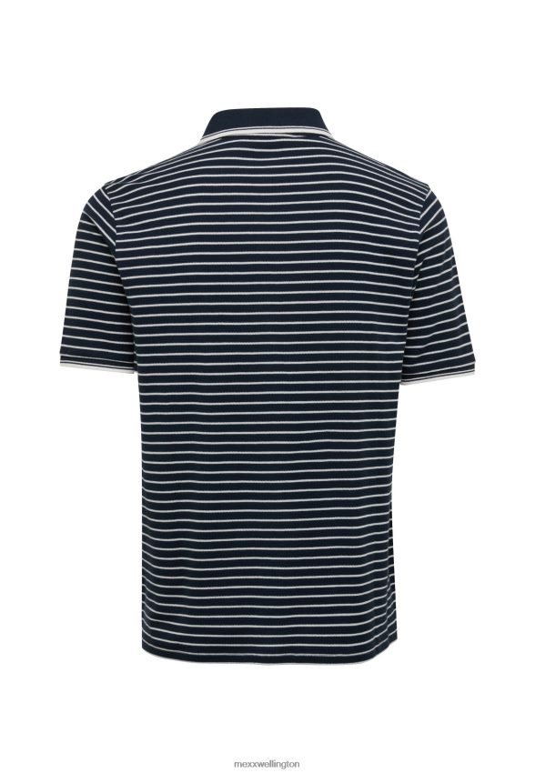 Men Mexx Blue Polo Striped Navy 2B480T529