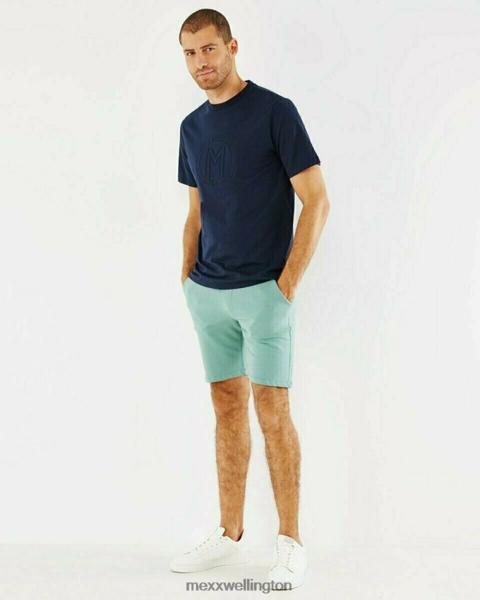 Men Mexx Blue T-shirt Crewneck Navy 2B480T561