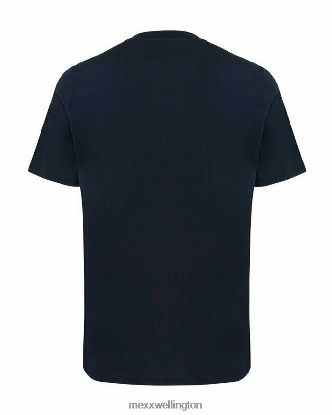 Men Mexx Blue T-shirt Crewneck Navy 2B480T561