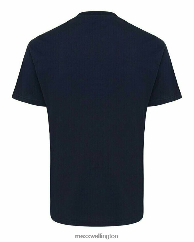 Men Mexx Blue T-shirt Crewneck Navy 2B480T587