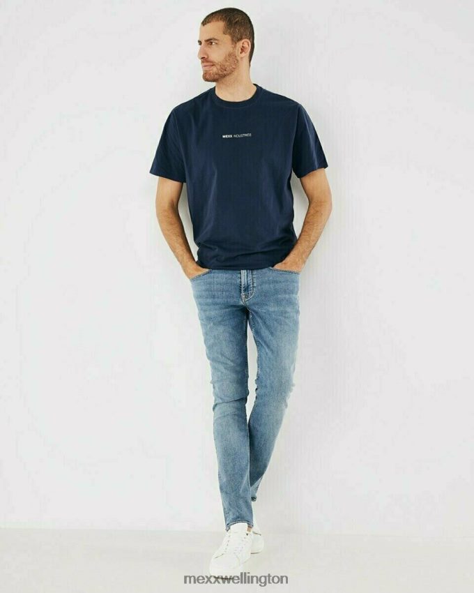 Men Mexx Blue T-shirt Navy 2B480T617