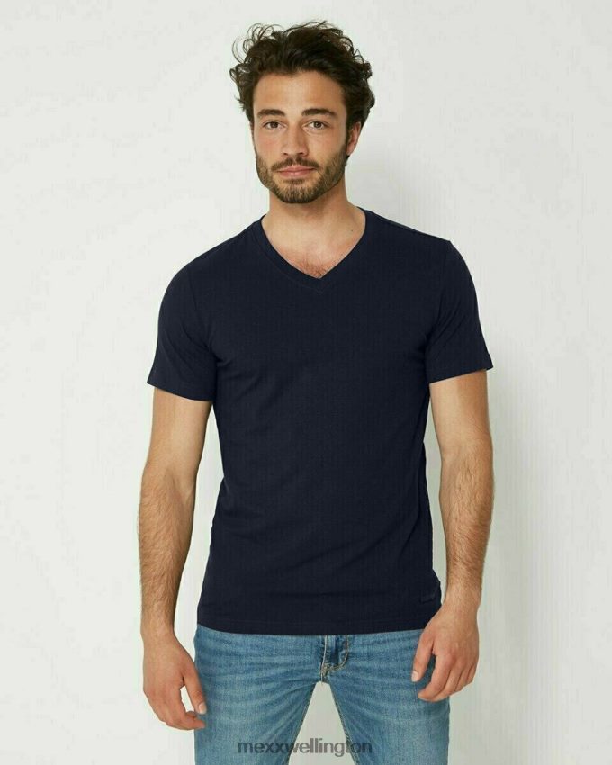 Men Mexx Blue T-shirt Navy 2B480T637