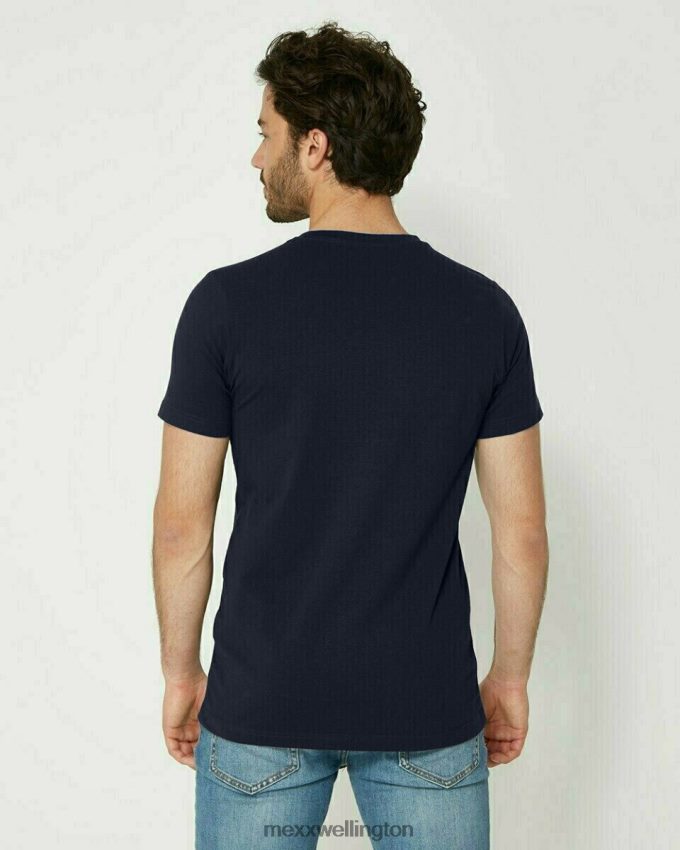 Men Mexx Blue T-shirt Navy 2B480T637