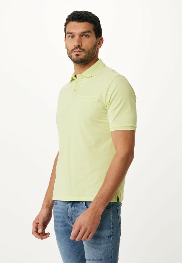 Men Mexx Cotton Short Sleeve Polo Lime 2B480T479