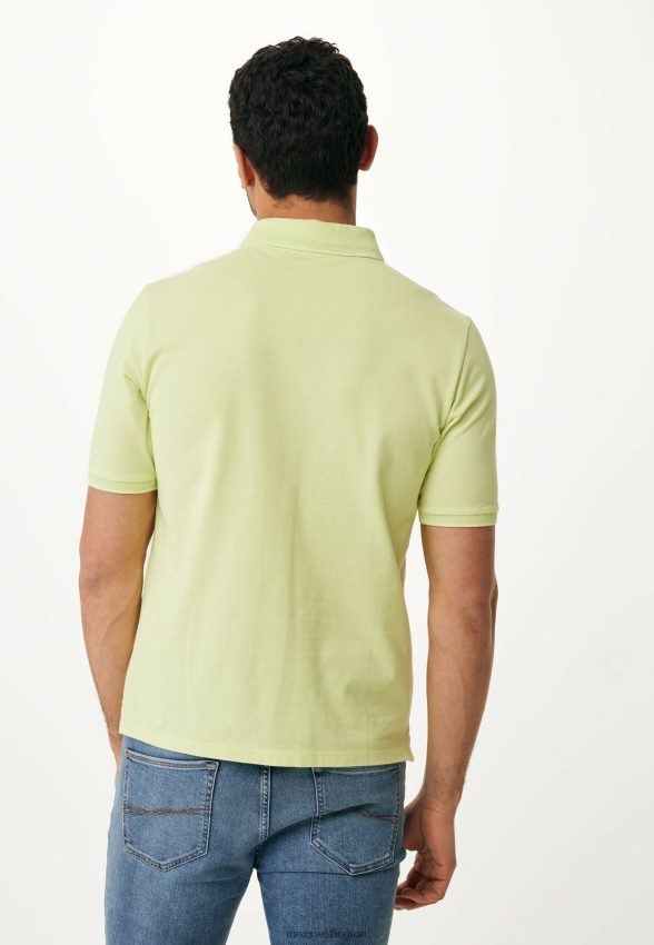 Men Mexx Cotton Short Sleeve Polo Lime 2B480T479