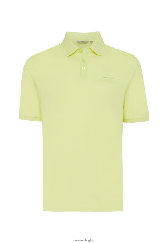 Men Mexx Cotton Short Sleeve Polo Lime 2B480T479