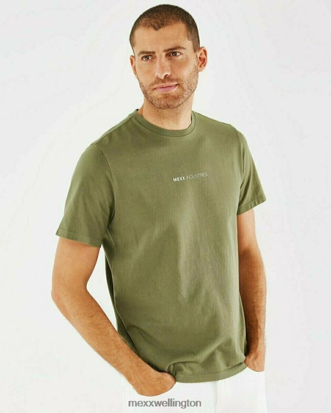 Men Mexx Green T-shirt 2B480T580