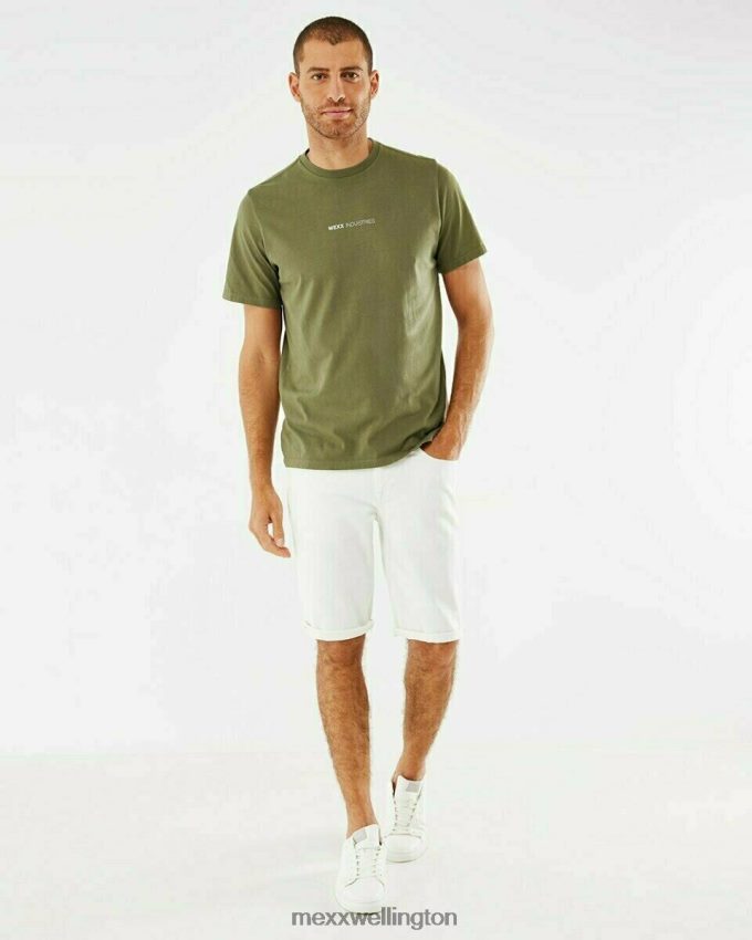Men Mexx Green T-shirt 2B480T580