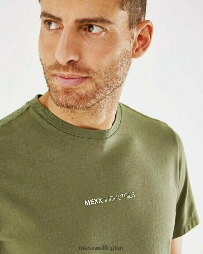 Men Mexx Green T-shirt 2B480T580