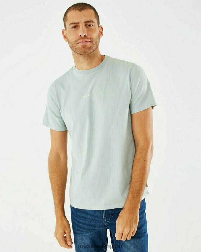 Men Mexx Green T-shirt Grey 2B480T612