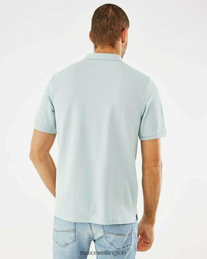 Men Mexx Grey Pique Polo 2B480T585