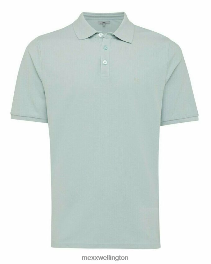 Men Mexx Grey Pique Polo 2B480T585