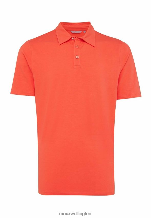 Men Mexx Orange Jersey Polo 2B480T563
