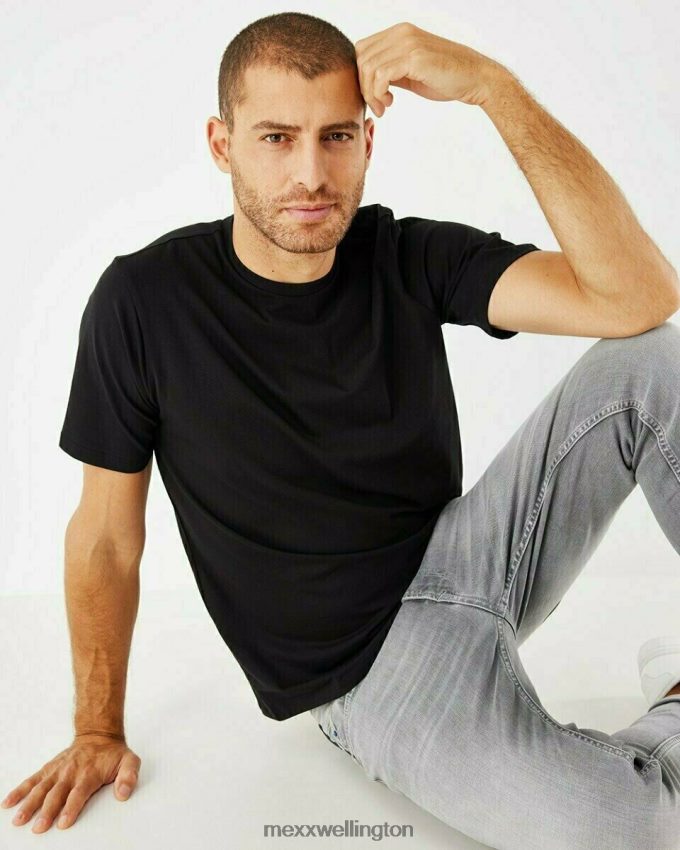 Men Mexx Schwarz Oliver T-shirt Black 2B480T599