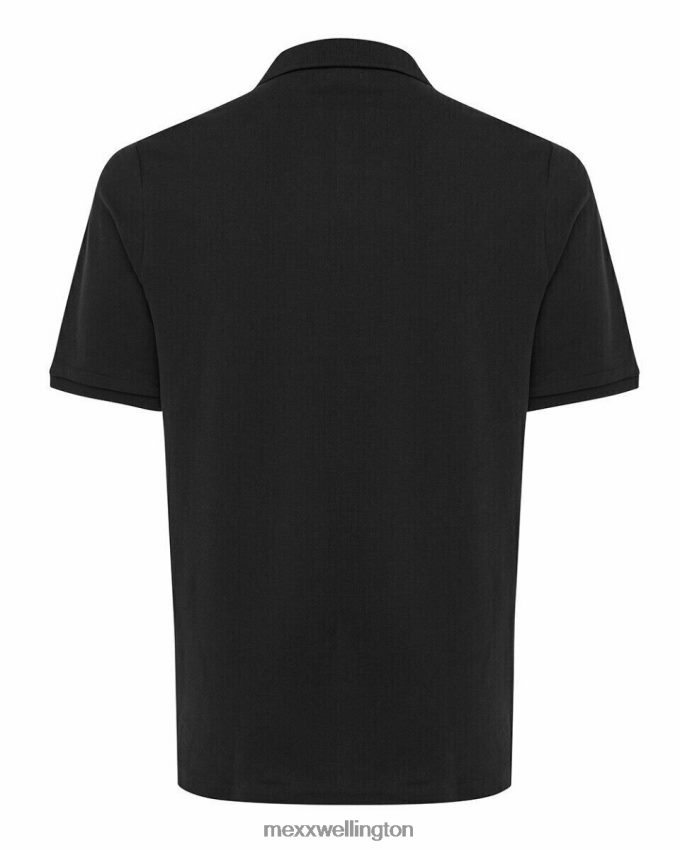 Men Mexx Schwarz Pique Polo Black 2B480T592
