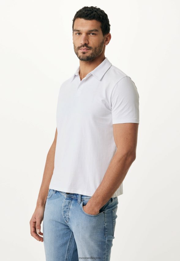 Men Mexx White Kevin Polo 2B480T552