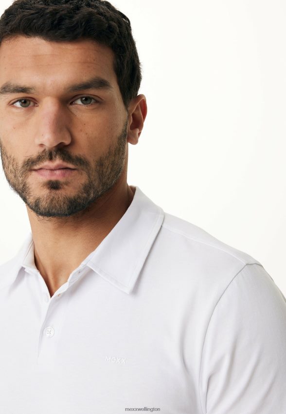 Men Mexx White Kevin Polo 2B480T552