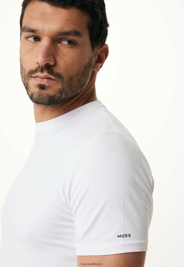 Men Mexx White Oliver T-shirt 2B480T555