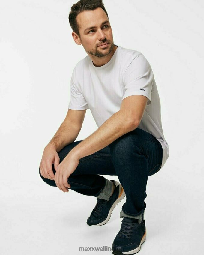 Men Mexx White Oliver T-shirt 2B480T597