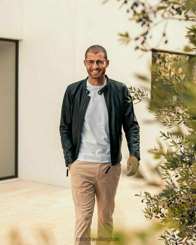 Men Mexx White Oliver T-shirt 2B480T597