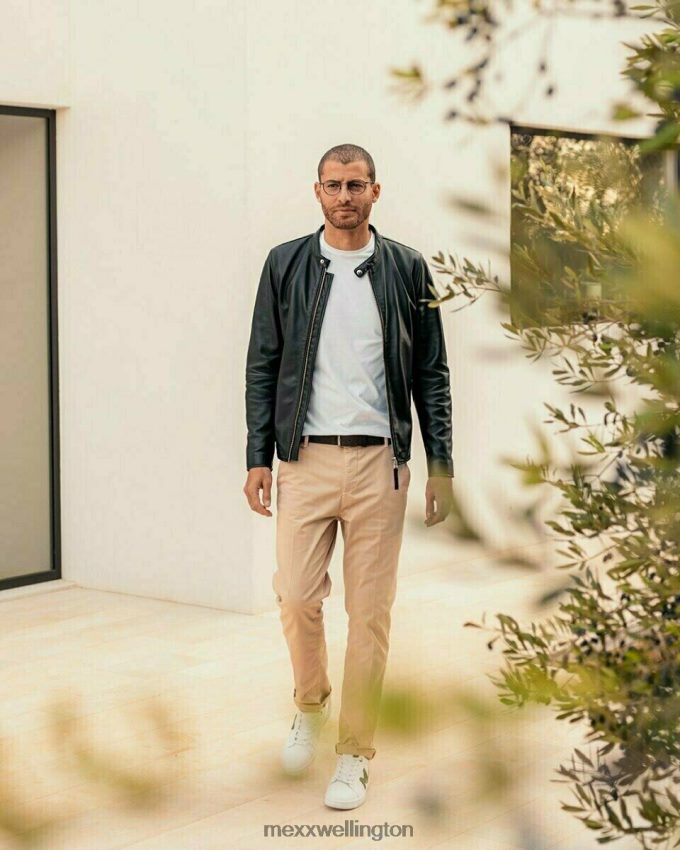 Men Mexx White Oliver T-shirt 2B480T597