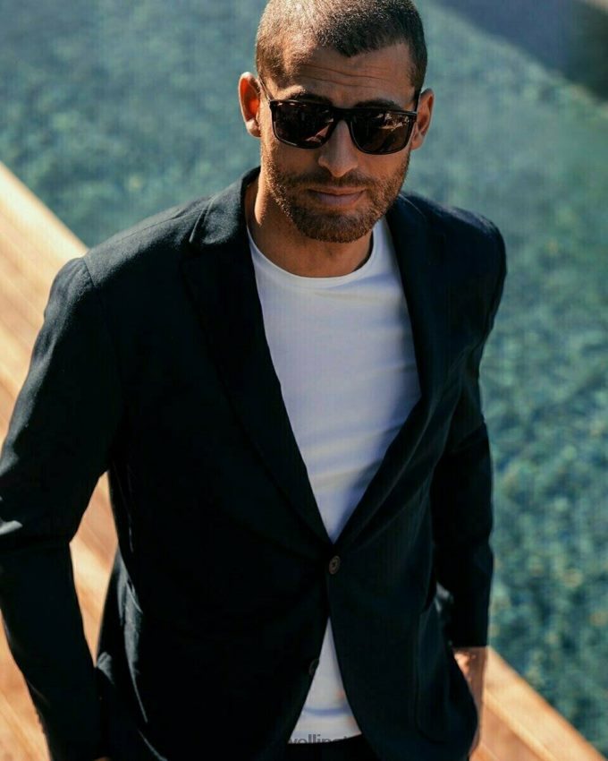 Men Mexx White Oliver T-shirt 2B480T597