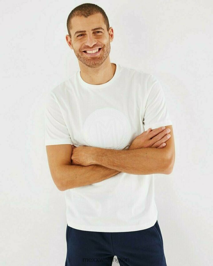 Men Mexx White T-shirt Crewneck Off 2B480T586