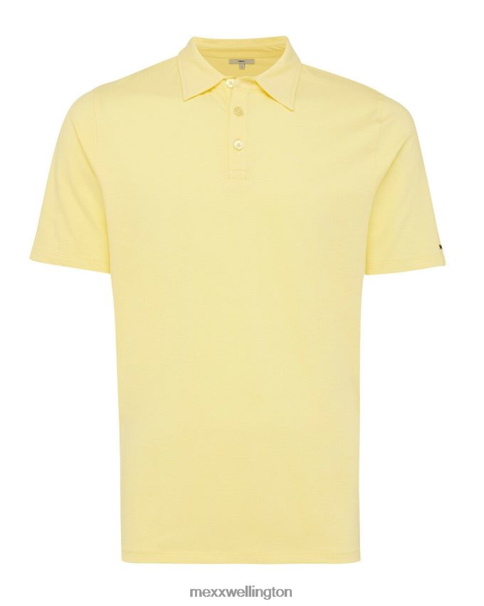 Men Mexx Yellow Jersey Polo 2B480T578