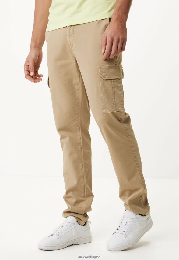 Men Mexx Beige Cargo Pants Sand 2B480T506