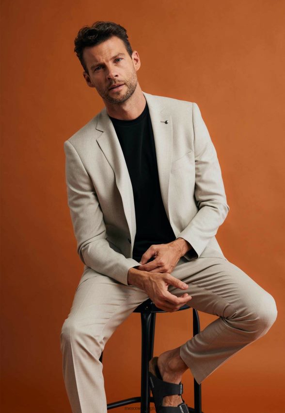 Men Mexx Beige Pantalon Sand 2B480T472