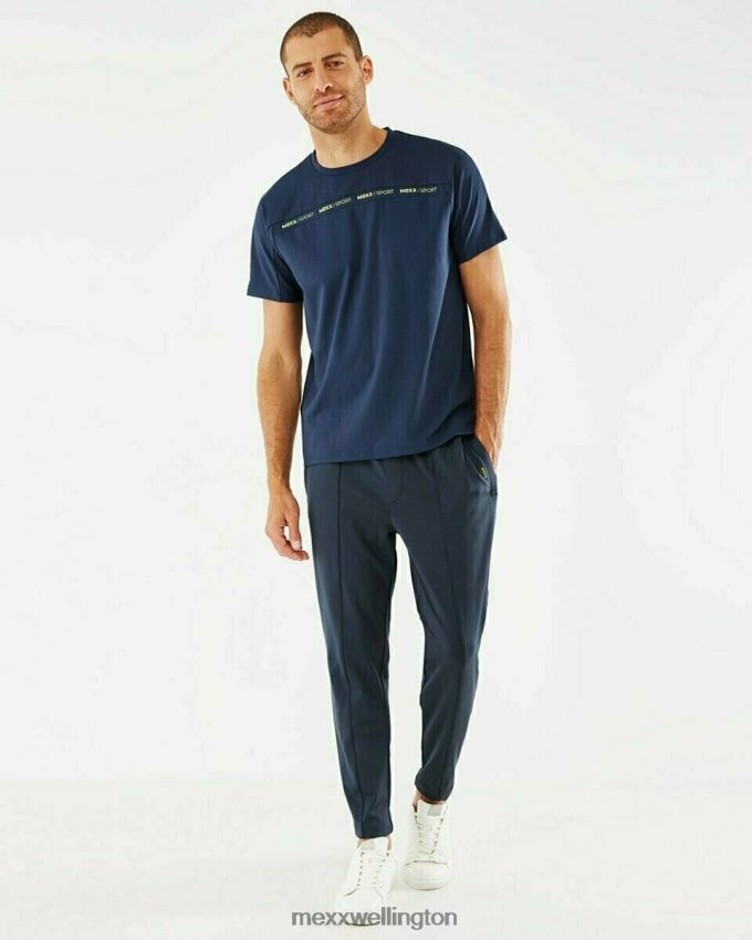 Men Mexx Blue Joggings Pants Navy 2B480T740