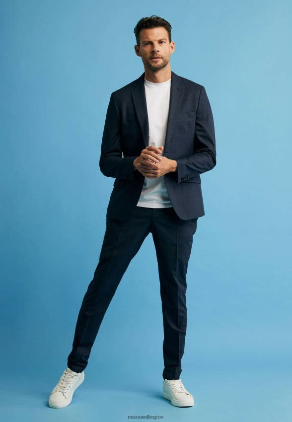 Men Mexx Blue Pantalon Navy 2B480T515