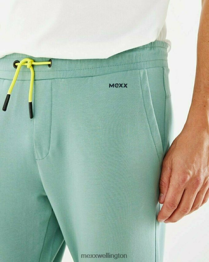 Men Mexx Green Joggings Pants Light 2B480T579