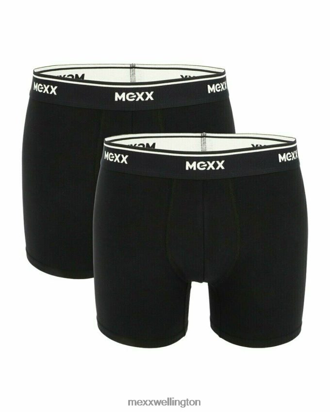 Men Mexx Schwarz Boxershorts 2-pack Black 2B480T638