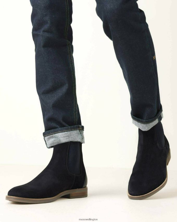 Men Mexx Blue Ankle boot Henny Navy 2B480T681