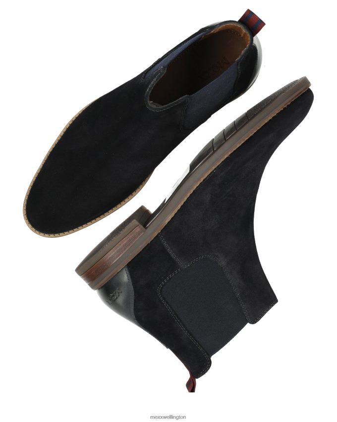 Men Mexx Blue Ankle boot Henny Navy 2B480T681