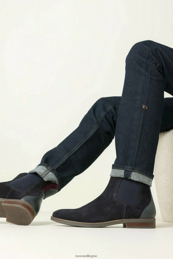 Men Mexx Blue Ankle boot Henny Navy 2B480T681