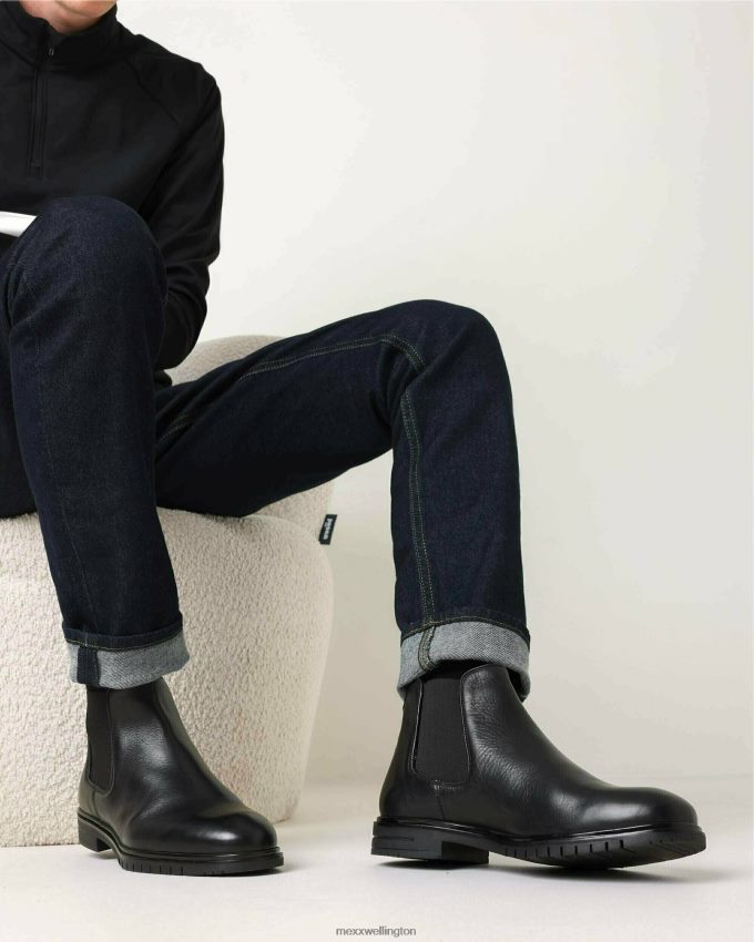 Men Mexx Schwarz Ankle boot Haytem Black 2B480T697