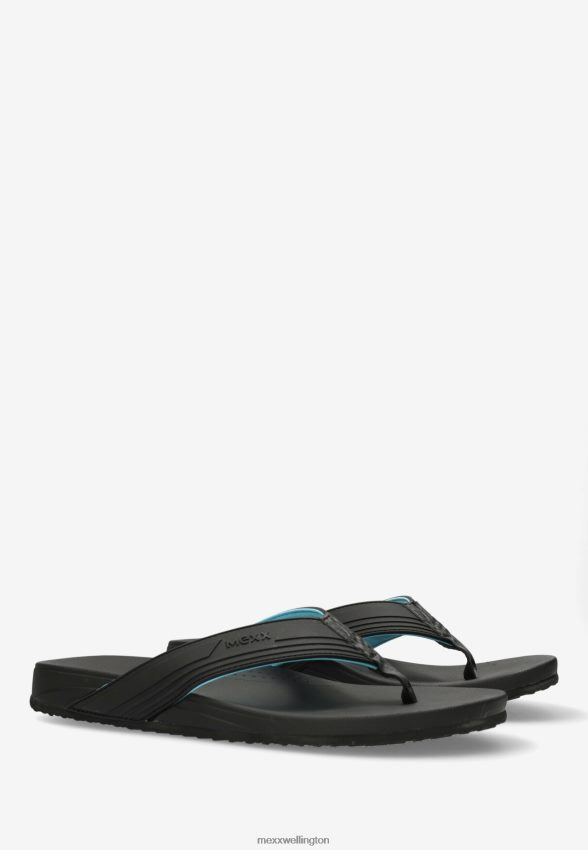 Men Mexx Schwarz Sandal LUpee Black 2B480T668