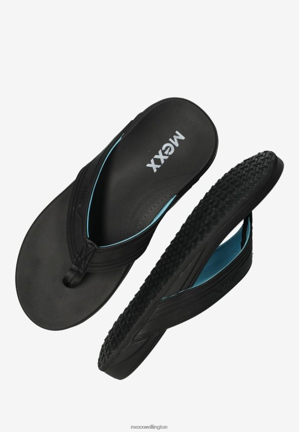 Men Mexx Schwarz Sandal LUpee Black 2B480T668