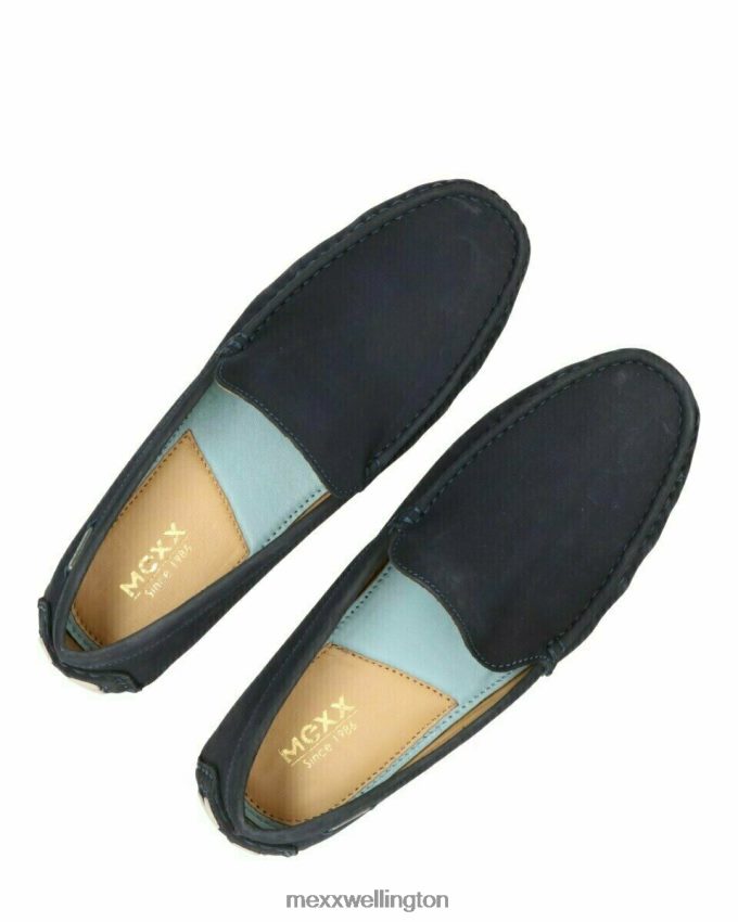Men Mexx Blue Moccassin Gabe Navy 2B480T718