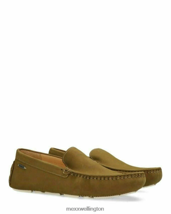Men Mexx Green Moccassin Gabe Olive 2B480T717