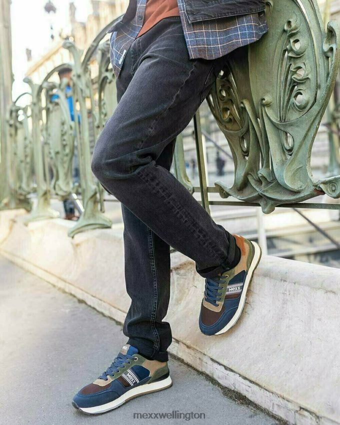 Men Mexx Blue Sneaker Hoover Dark/Navy 2B480T688