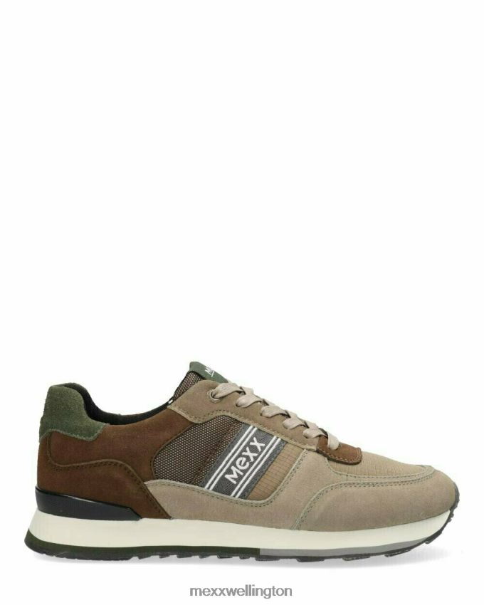 Men Mexx Taupe Sneaker Hoover/Dark Brown 2B480T689
