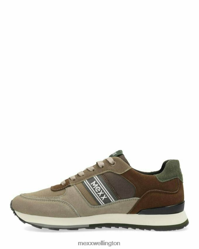 Men Mexx Taupe Sneaker Hoover/Dark Brown 2B480T689