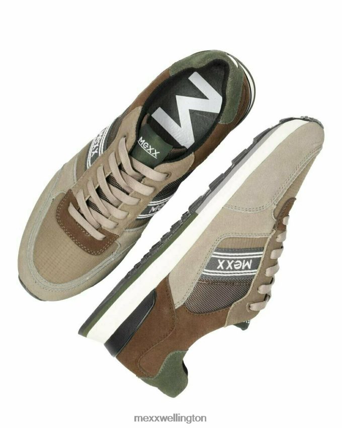 Men Mexx Taupe Sneaker Hoover/Dark Brown 2B480T689