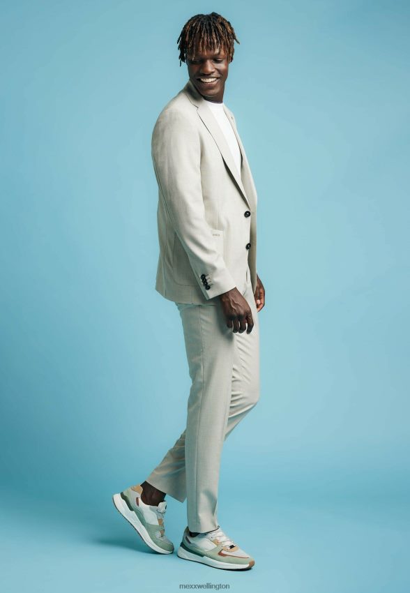 Men Mexx Taupe Sneaker Huxley TaUpe/Grey 2B480T659