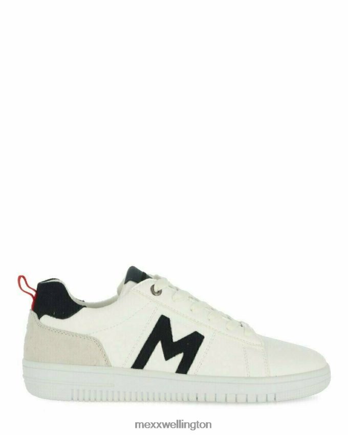 Men Mexx White Sneaker Joah/Navy 2B480T701