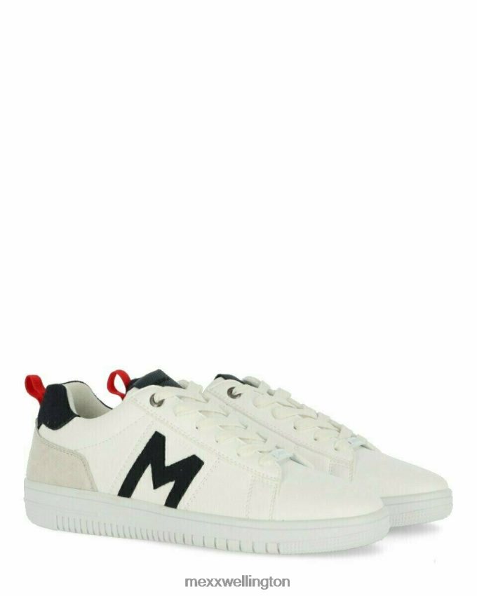 Men Mexx White Sneaker Joah/Navy 2B480T701