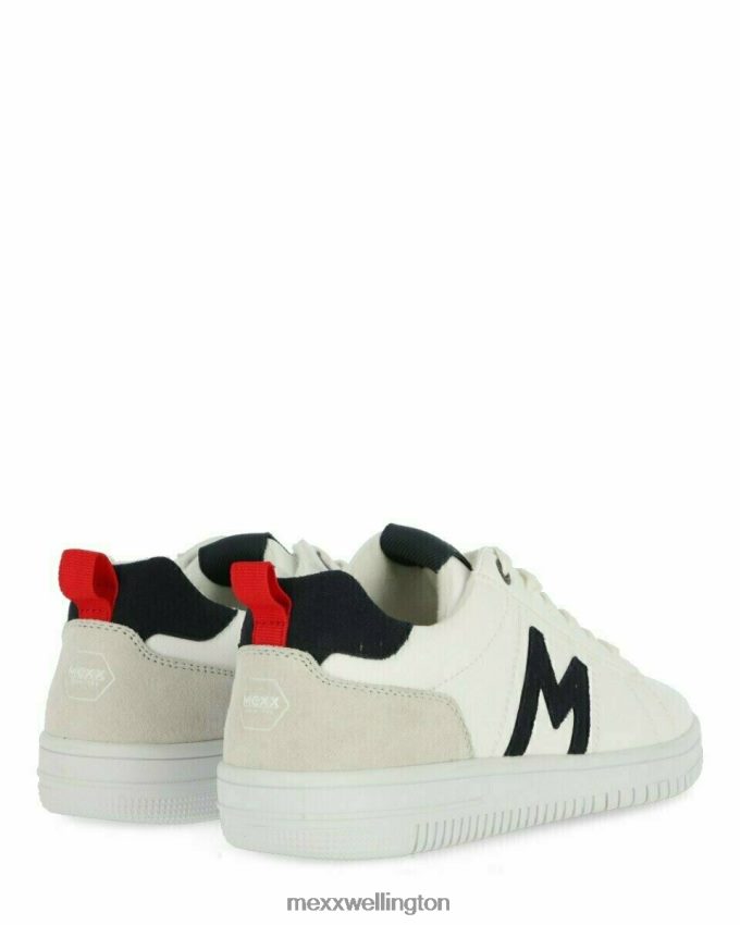 Men Mexx White Sneaker Joah/Navy 2B480T701